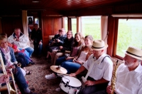 11 CFBS Fête de la Gare de Cayeux 06.07.14 Voiture-Salon Musique