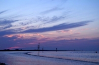 La Baie de Somme Cap Hornu Couché de Soleil 06.08.14