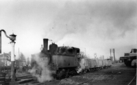 S.E. Somme Péronne Haine-Saint-Pierre 3.856 Rame Tombereau décembre 1959 Photo Laurent 01