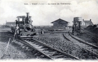 01 TL Tigy Gare en Construction Loco Entreprise Distribution Brown PME