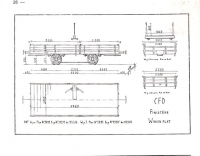 CFDF PLAN Wagon Plat à Fourche CFRU 184 p 26