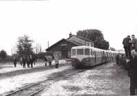 BA Souesmes Autorail Verney + Remorque Couplage Vers Salbris Voyage FACS 17.10.1971 Photo Bazin