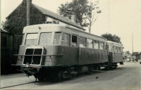 CFD Vendée Autorail n°7 et Remorque 2 essieux 1946 Coll Pérève (01)