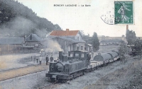 Monchy-Lagache (SE Somme) 031T SACM Plat Chargées Citernes Mélasse Sucrerie