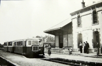 BA LA Ferté Imbault Autorail De Dion MZ + 2 Remorques Photo Chapuis 01