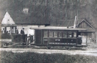 Vallée de Celles Automotrice Purrey + Voiture SIG Neuhausen