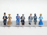 11 Trains d'Antan Anvin-Calais Figurines Personnages