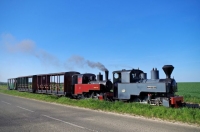 2 030T Joffre + 030T Decauville Double Traction Marche Essai 04.05.16 APPEVA 100 Ans