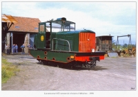 Locotracteurs 652 1960 sortant de révison Mézières (Ardennes) 1956 Photo Mozaive