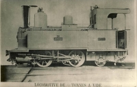 Locomotive - 021T Corpet - Voie de 0,80 m - N° 13  Juniville 