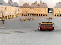 06 HOm Tramway de la Place Ducale de Charleville-Mézière - Mozaive + 1:20 Tramway Hubert Mozaive