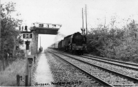 CFD Seine-Marne Souppes Billard A80d sur le Pont SNCF (ligne de montereau a soupe et chateau landon) 1958 (?) Photo Bazin 02