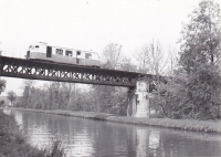 CFD Seine Marne Pont sur le Loing Billard A80d Ligne Montereau à Chateau-Landon 25.10.1953 Photo Bazin 03