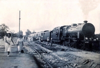 Hannoversche Maschinenbau AG (Hanomag) 2-10-0 “Decapod” No 107 pictured in service in Cambodia before its transfer to Saigon