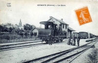 SE-Nièvre Ouroux Gare 120T Corpet (N°1026) Ligne Corbigny-Saulieu 01