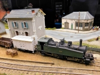 09 Trains d'Antan Mallet Piguet RB + Wagon Marée RB + Tombereau Serre-Frein Saint Amis sur Mer HOm Expo Lille TrainsMania 04.05.19