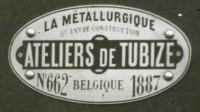 Tubize 03 Plaque n°662