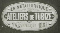 Tubize 04 Plaque n°675