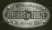 Tubize 05 Plaque n°705