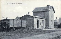 Pk35 Cambrésis Catillon Gare Tombereaux Serre-Frein