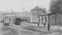 Pk 25,2 Cambrésis Le Cateau Gare Voiture 2 Essieux Wagon Couvert Réclame Bêtise de Cambrai
