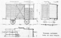 Cambrésis Wagon Couvert Avec:Sans Volets Cambrai-Catillon