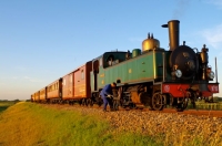 19 CFBS 22.07.14 Train Diner à Bord Spécial Feux d'Artifices Arrêt sur la Digue