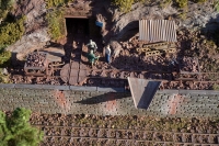 Diorama mine des la Lienne 1999