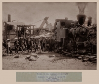 020T - Chantier de pelle à vapeur Thudaumot-Bendongso- 1930