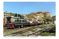 train de voitures en corse