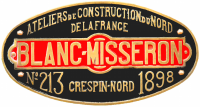 Plaque Blanc Misseron