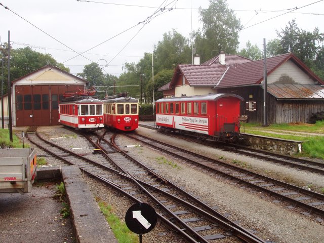 La gare d'Attersee coté lac