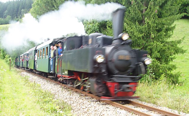 La 699.103 assure le train spécial du 15 août 2006 vers Lunz am Zee