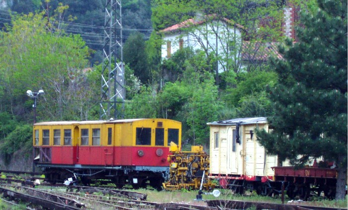 La Z 103 réformée en gare de Villefranche