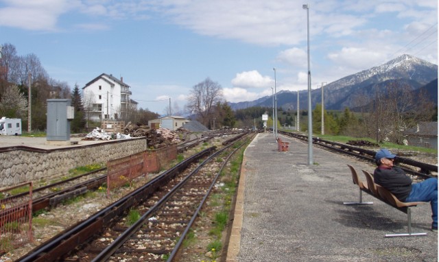 La gare de Mont-Louis- La cabanasse coté Villefranche